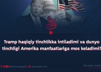 Tramp haqiqiy tinchlikka intiladimi va dunyo tinchligi Amerika manfaatlariga mos keladimi?