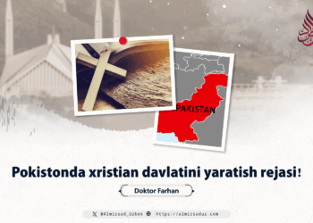 Pokistonda xristian davlatini yaratish rejasi!