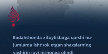 Badahshonda xitoyliklarga qarshi hujumlarda ishtirok etgan shaxslarning yashirin joyi nishonga olindi