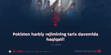 Pokiston harbiy rejimining tarix davomida haqiqati! 2_qism