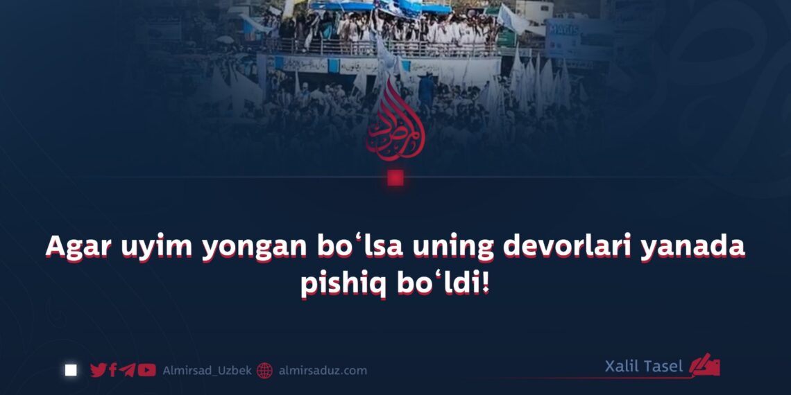 Agar uyim yongan bo‘lsa uning devorlari yanada pishiq bo‘ldi!