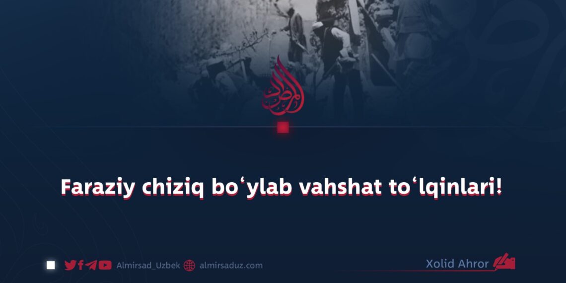 Faraziy chiziq bo‘ylab vahshat to‘lqinlari!