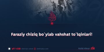 Faraziy chiziq bo‘ylab vahshat to‘lqinlari!