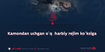 Kamondan uchgan o‘q  harbiy rejim ko‘ksiga