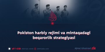 Pokiston harbiy rejimi va mintaqadagi beqarorlik strategiyasi