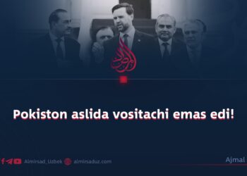 Pokiston aslida vositachi emas edi!