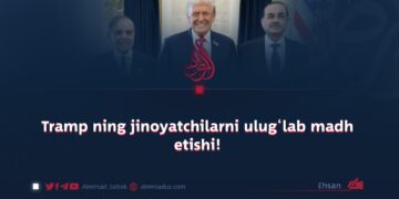 Tramp ning jinoyatchilarni ulug‘lab madh etishi!
