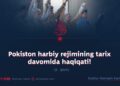 Pokiston harbiy rejimining tarix davomida haqiqati! 6_qism