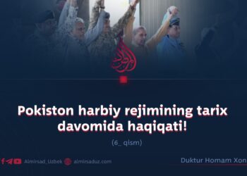 Pokiston harbiy rejimining tarix davomida haqiqati! 6_qism