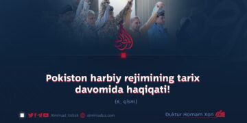 Pokiston harbiy rejimining tarix davomida haqiqati! 6_qism