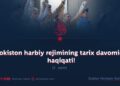 Pokiston harbiy rejimining tarix davomida haqiqati!9_qism