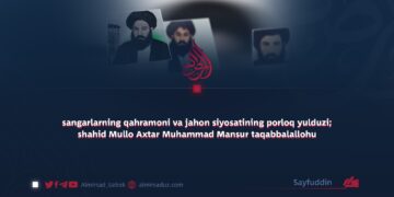 sangarlarning qahramoni va jahon siyosatining porloq yulduzi; shahid Mullo Axtar Muhammad Mansur taqabbalallohu