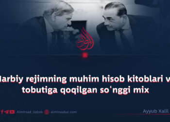Harbiy rejimning muhim hisob kitoblari va tobutiga qoqilgan so‘nggi mix