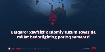 Barqaror xavfsizlik Islomiy tuzum soyasida millat bedorligining porloq samarasi
