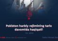 Pokiston harbiy rejimining tarix davomida haqiqati!  12_qism