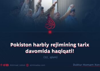 Pokiston harbiy rejimining tarix davomida haqiqati!  12_qism