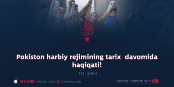 Pokiston harbiy rejimining tarix davomida haqiqati! 13_qism