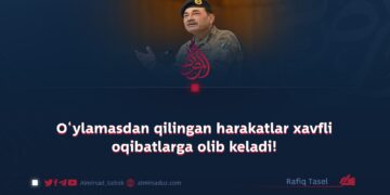 O‘ylamasdan qilingan harakatlar xavfli oqibatlarga olib keladi!