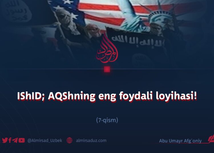 IShID; AQShning eng foydali loyihasi! 7_qism