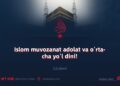 Islom muvozanat adolat va o‘rtacha yo‘l dini! 6_qism