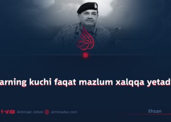 Ularning kuchi faqat mazlum xalqqa yetadi