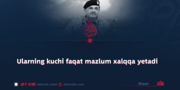 Ularning kuchi faqat mazlum xalqqa yetadi