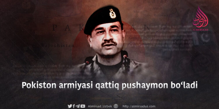 Pokiston armiyasi qattiq pushaymon bo‘ladi