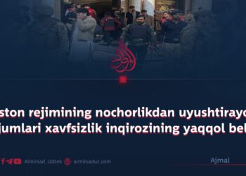 Pokiston rejimining nochorlikdan uyushtirayotgan hujumlari xavfsizlik inqirozining yaqqol belgisi