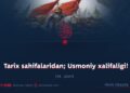 Tarix sahifalaridan; Usmoniy xalifaligi!  68_qism