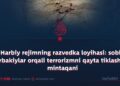 Harbiy rejimning razvedka loyihasi: sobiq arbakiylar orqali terrorizmni qayta tiklash va mintaqani vayron qilish