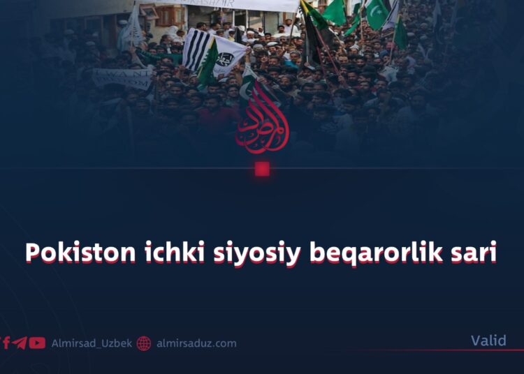 Pokiston ichki siyosiy beqarorlik sari
