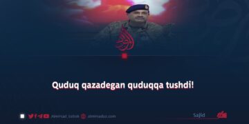 Quduq qazadegan quduqqa tushdi!