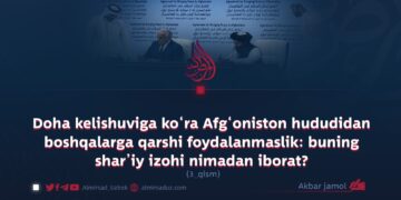 Doha kelishuviga ko‘ra Afg‘oniston hududidan boshqalarga qarshi foydalanmaslik: buning shar’iy izohi nimadan iborat?  3-qism