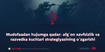 Mudofaadan hujumga qadar: afg‘on xavfsizlik va razvedka kuchlari strategiyasining o‘zgarishi