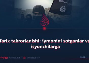 Tarix takrorlanishi: iymonini sotganlar va isyonchilarga