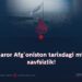 Barqaror Afg‘oniston tarixdagi mislsiz xavfsizlik!