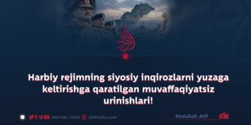Harbiy rejimning siyosiy inqirozlarni yuzaga keltirishga qaratilgan muvaffaqiyatsiz urinishlari!