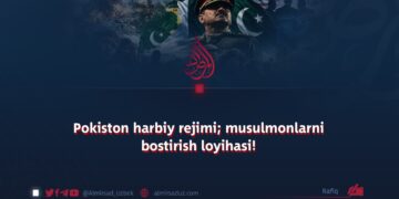 Pokiston harbiy rejimi; musulmonlarni bostirish loyihasi!