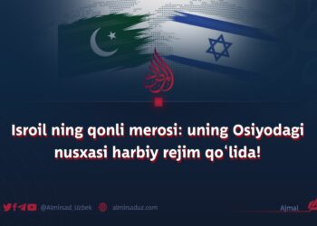 Isroil ning qonli merosi: uning Osiyodagi nusxasi harbiy rejim qo‘lida!