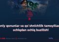 Insoniy qonunlar va qo‘shnichilik tamoyillarining ochiqdan ochiq buzilishi