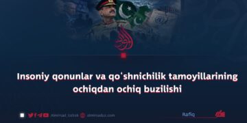 Insoniy qonunlar va qo‘shnichilik tamoyillarining ochiqdan ochiq buzilishi